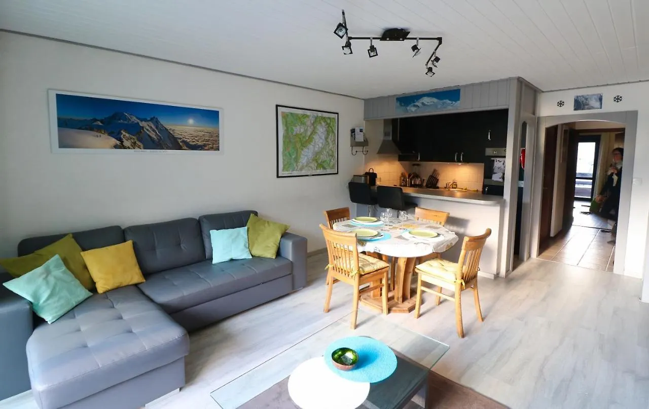 Chamonix Centre, 51M2, Vue Mt Blanc, 2 A 6 Pers, 2 Balcons Lejlighed 0*,